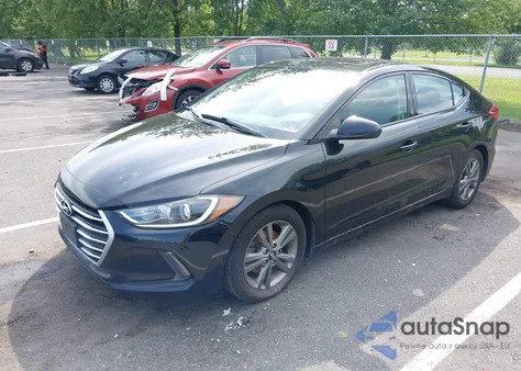 2018 Hyundai Elantra Value Edition z USA, uszkodzony, nr VIN 5NPD84LF6JH264233